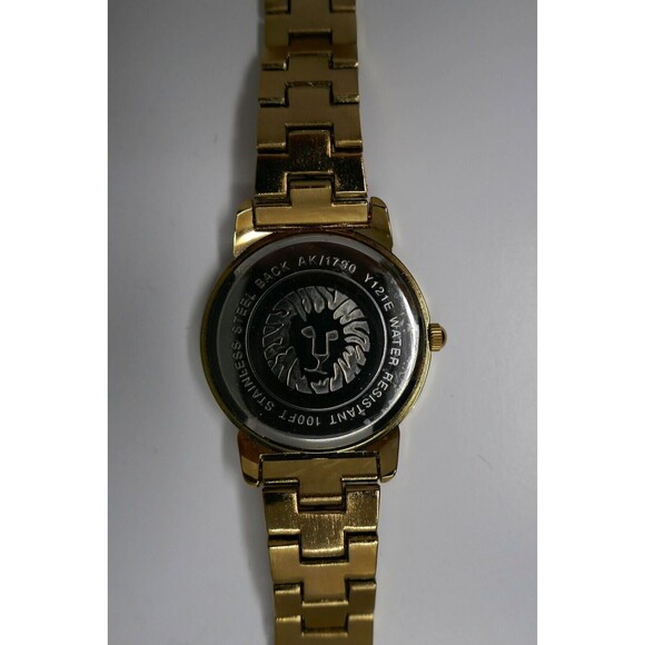 Anne Klein AK/1790CHGB Gold Tone Stainless Steel Women\'s Watch NEW BATTERY main image 4